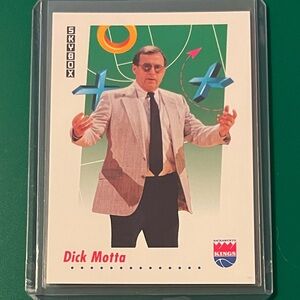 Dick Motta #400 1991-92 Skybox Basketball Trading Card